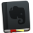 Evernote Grey Bookmark Icon 48x48 png